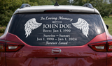 Custom Car Decals | Vinyl Window & Vehicle Stickers/Memorial