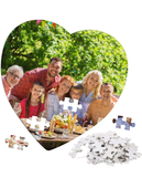 Custom / personalize photo heart puzzle